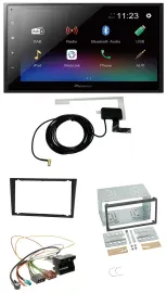 Pioneer DAB MP3 Bluetooth 2DIN USB Autoradio für Opel Corsa C Signum Vectra B ab