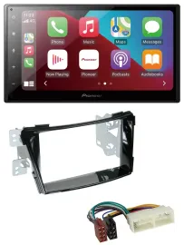 Автомагнитола для Hyundai i40 Pioneer 2DIN USB MP3 DAB Bluetooth