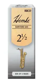 RHKP5BSX250 Hemke Трости для саксофона баритон, размер 2.5, 5шт, Rico
