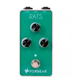 Педаль эффектов для электрогитары Foxgear Rats Classic Distortion