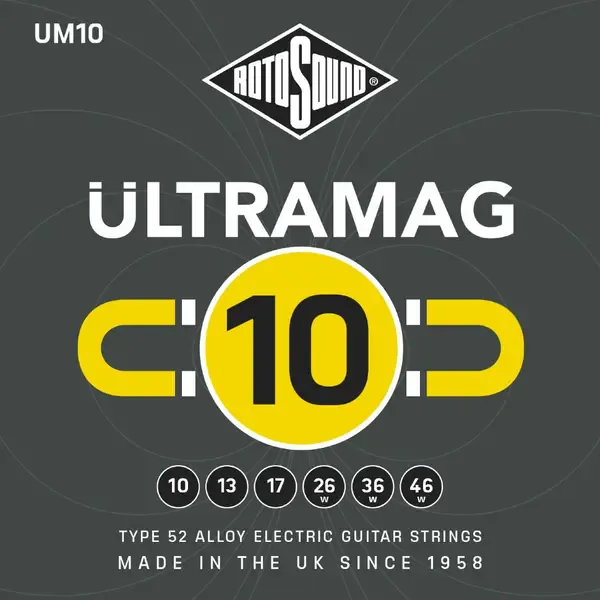 Струны для электрогитары Rotosound UM10 ULTRAMAG 10-46