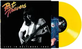 Виниловая пластинка Pat Travers - Live In Baltimore 1982 [New Vinyl LP] Colored Vinyl, Ltd Ed, Yello