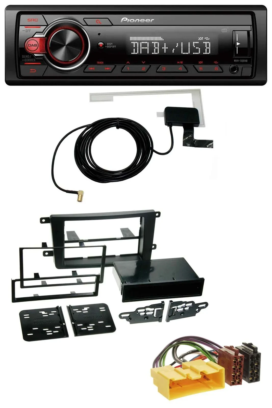 Автомагнитола для Mazda CX-9 (2007–2016) Pioneer 1-DIN MP3 DAB USB AUX