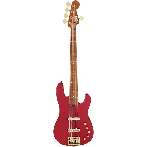 Бас-гитара Charvel Pro-Mod San Dimas JJ V Candy Apple Red