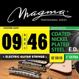 Струны для электрогитары Magma Strings GE130ED Coated Nickel Plated Steel 9-46