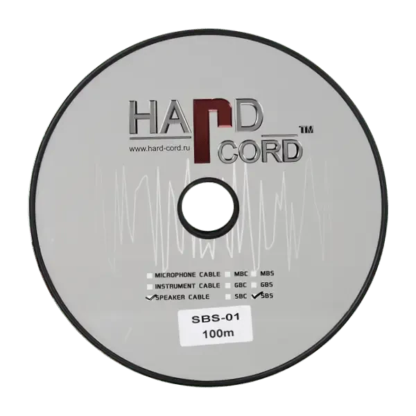 Кабель в бухтах HardCord SBS-01 Speaker 100 м