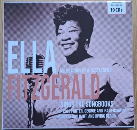 ELLA FITZGERALD - Milestones Of A Jazz Legend (10CD, Box)