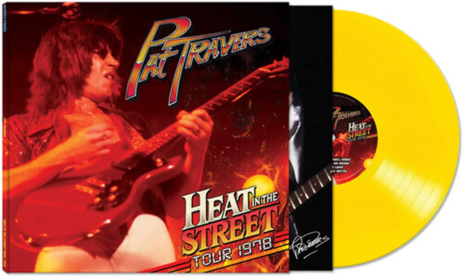 Виниловая пластинка Pat Travers – Heat In The Street Tour - 1978 (Релиз 2025)