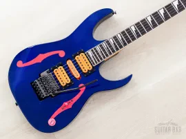 1995 Ibanez PGM100 Paul Gilbert Signature Guitar Jewel Blue HSH Japan Fujigen
