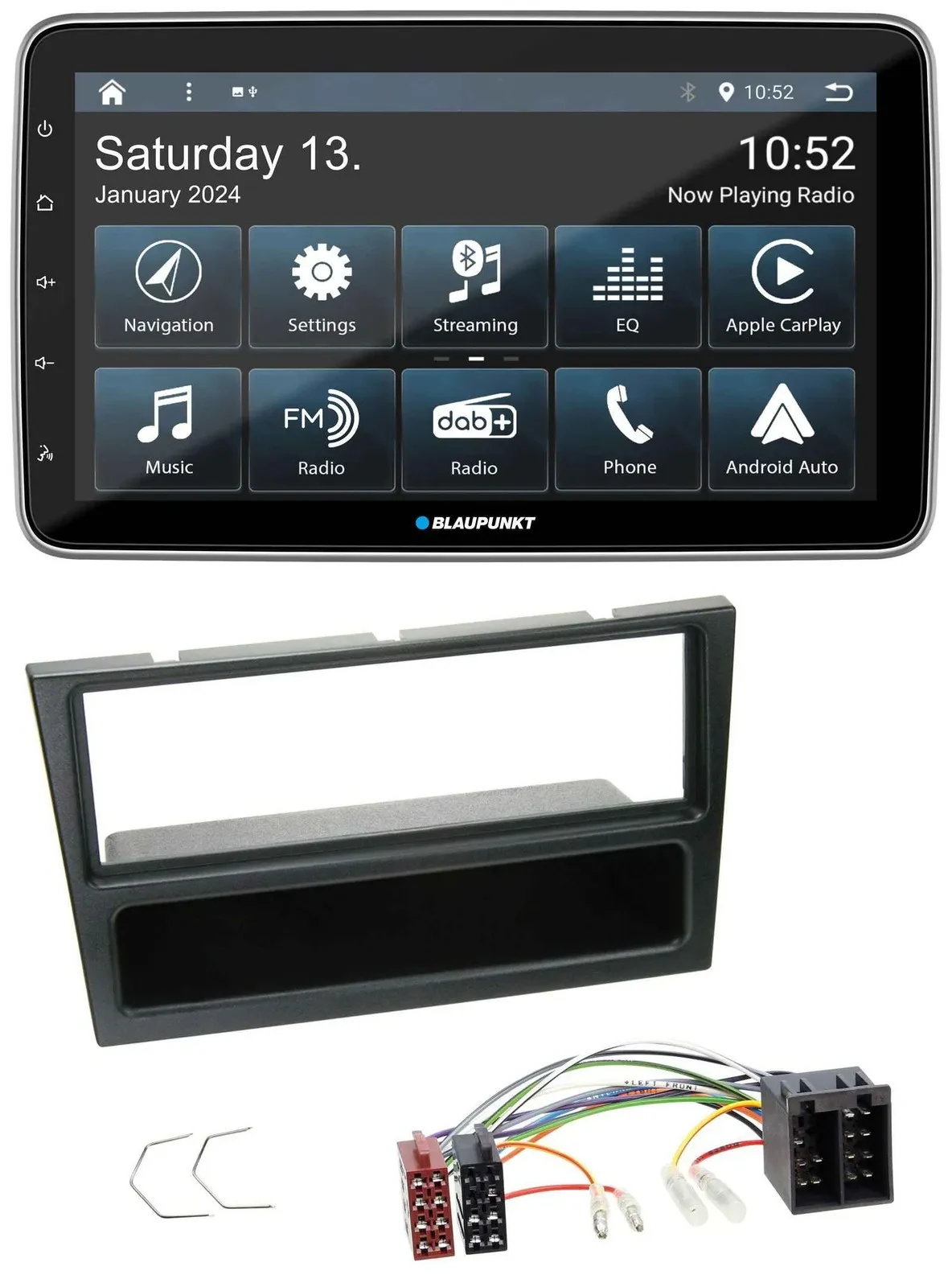 Blaupunkt USB DAB SD MP3 Bluetooth Autoradio für Opel Agila Combo Vivaro Corsa C
