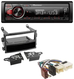 Pioneer MP3 1DIN DAB USB AUX Autoradio für Nissan 350Z Roadster 2003-2005