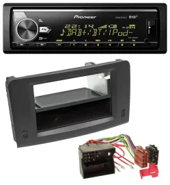 Pioneer Bluetooth USB DAB MP3 Autoradio für Mercedes M-Klasse W164 05-11 Profiva