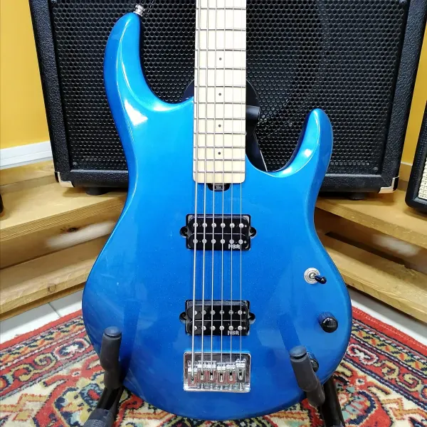 Электрогитара OLP by Music Man MM5 H-H Blue China 2000's