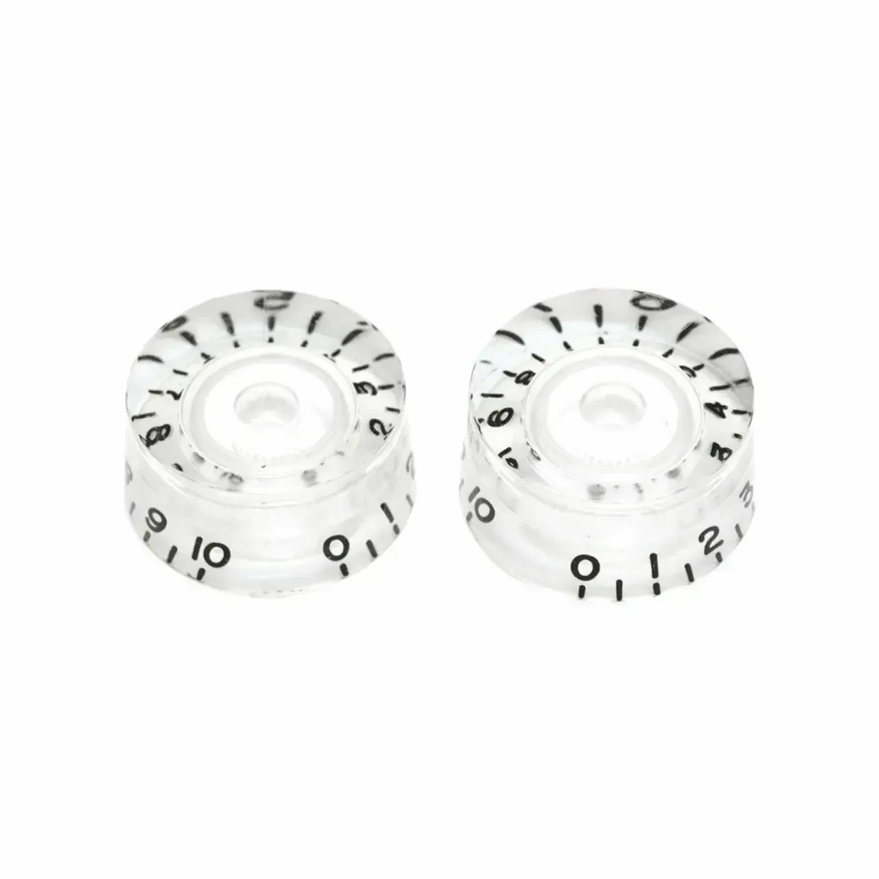 Ручка потенциометра для гитары ALLPARTS AP PK 0130-031 Clear Speed Knobs (пара)