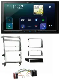 Pioneer MP3 Bluetooth USB 2DIN DAB Autoradio für Hyundai ix55 2009-2012 silber