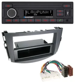 Blaupunkt USB AUX Bluetooth MP3 Autoradio für Toyota RAV-4 (ab 2006)