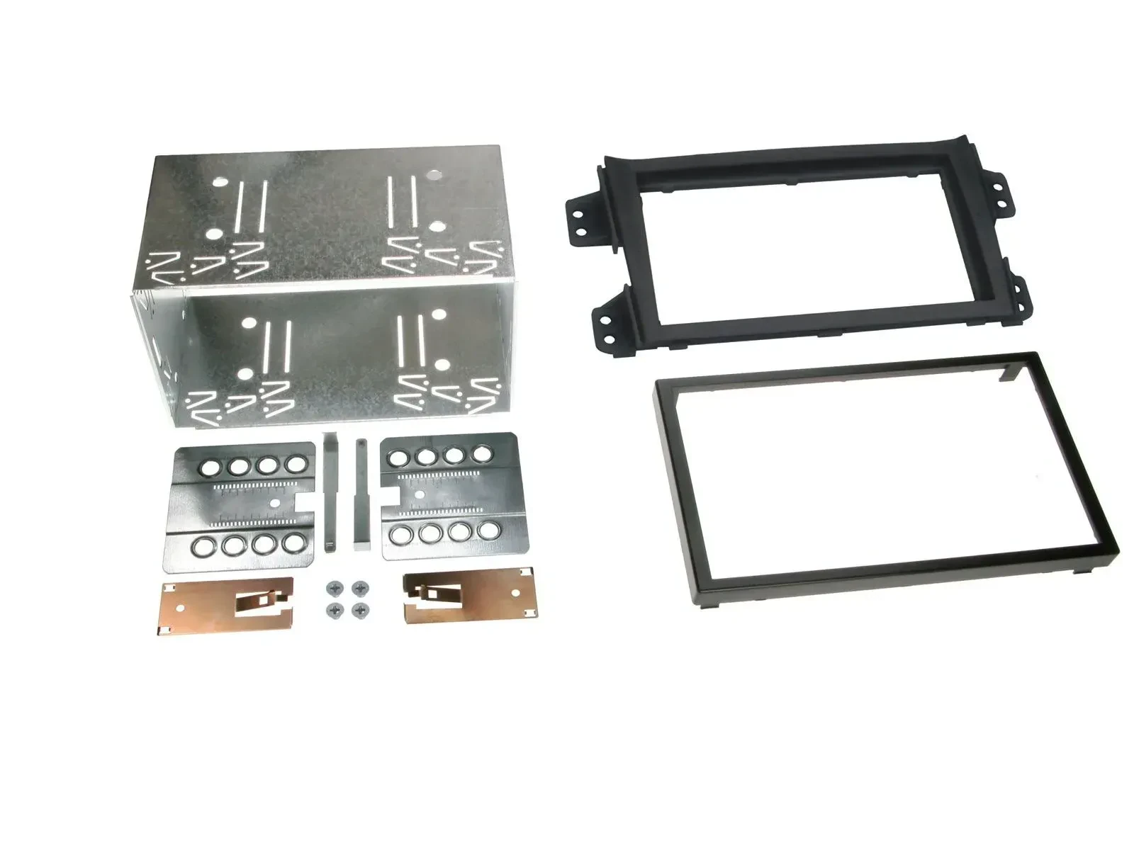Radioblende Set Doppel DIN Autoradio für Opel Agila B Suzuki Splash 08-14