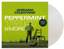 Виниловая пластинка Adriano Celentano - Peppermint Twist & More - White Vinyl [New Vinyl LP] Colored