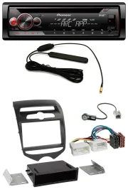 Pioneer CD USB AUX DAB MP3 Autoradio für Hyundai ix20 (ab 10) man. Klima