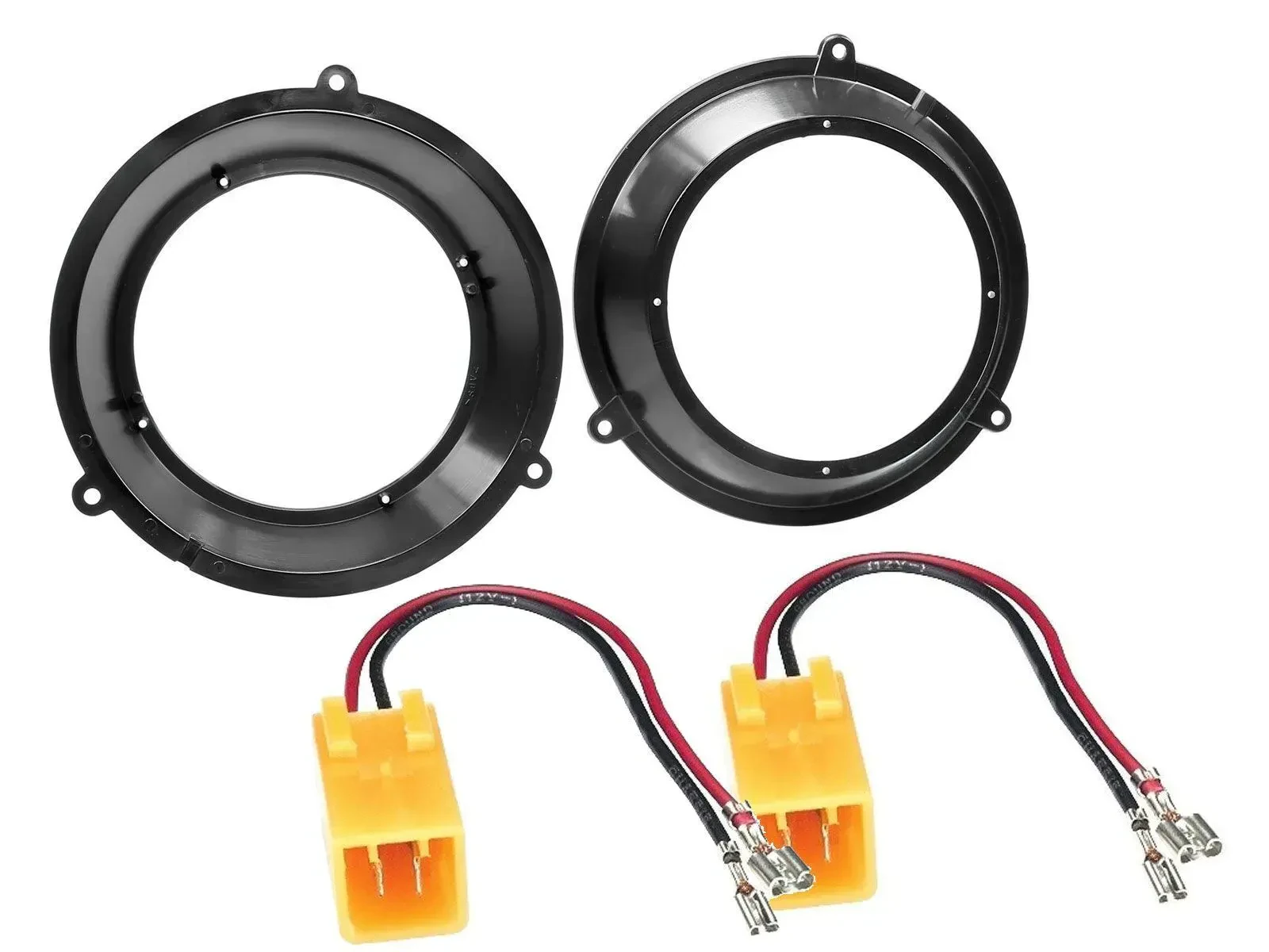 Lautsprechereinbauset für Fiat Panda (03-12) - 165 mm - Fronttür