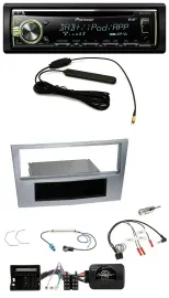 Pioneer MP3 USB CD DAB Lenkrad Autoradio für Opel Astra H Zafira B Corsa D matt-