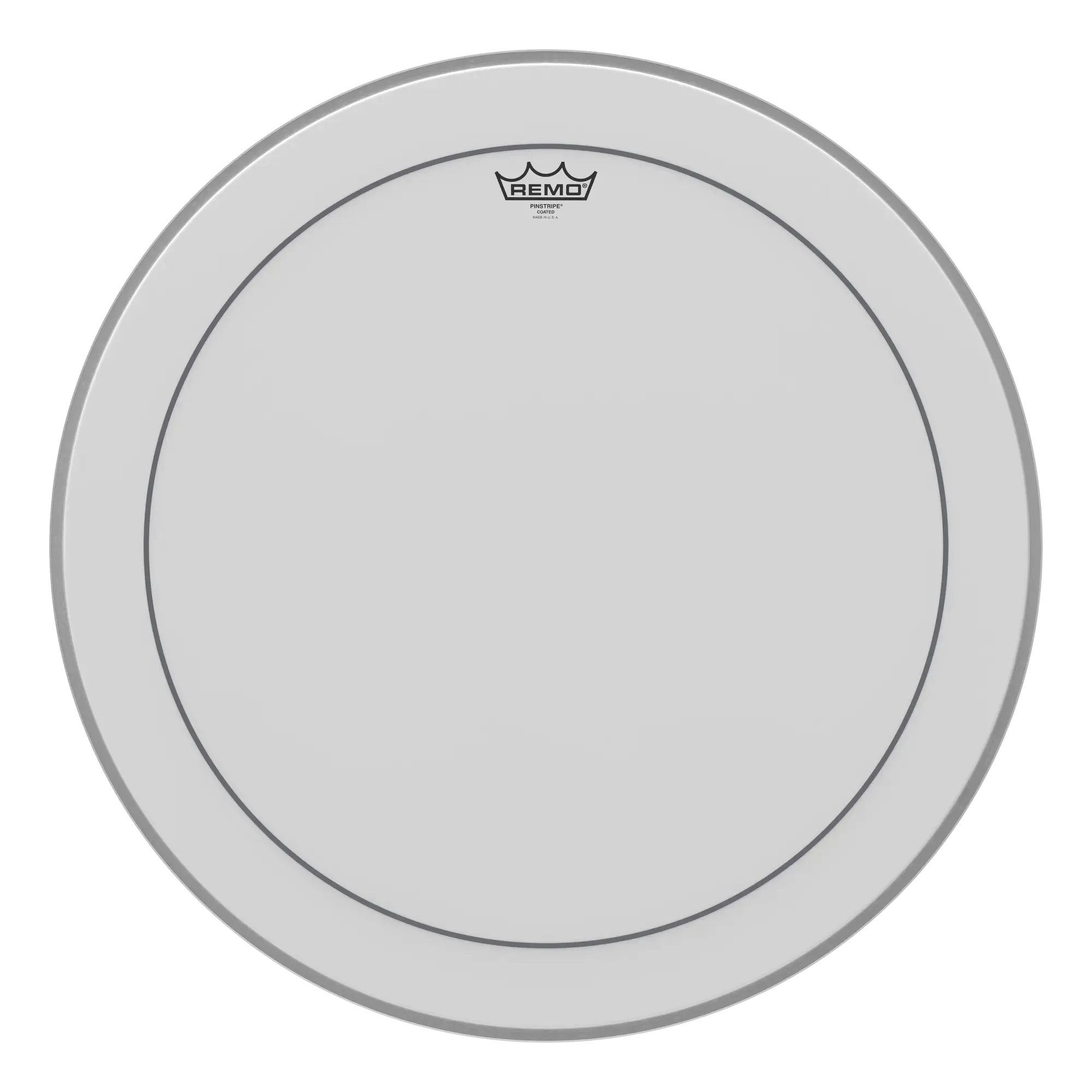 Пластик для барабана Remo 24" Pinstripe Coated