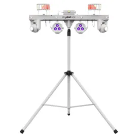 Chauvet DJ GigBar Move White LED Moving Head Derby Par Laser Light System w Bag