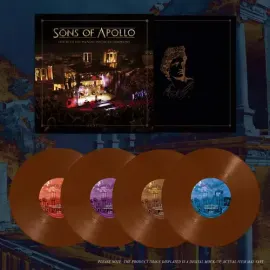 Виниловая пластинка Sons of Apollo - Live With The Plovdiv Psychotic Symphony [New Vinyl LP] Amber ,