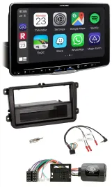 Автомагнитола для Skoda Fabia 5J 2007–2014 Alpine Bluetooth, USB, DAB