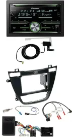 Автомагнитола для Opel Insignia (с 2008) Pioneer 2DIN CD/USB, Bluetooth, DAB, черная