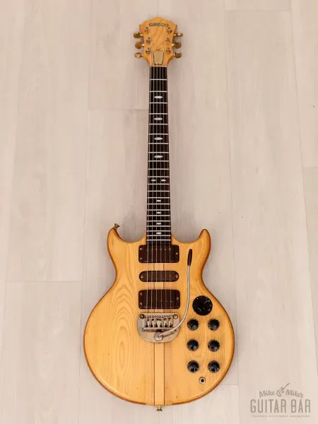 Электрогитара Greco GO-III 1300 Speed Way HSH Natural w/case Japan 1979