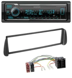 Kenwood Bluetooth MP3 DAB USB Autoradio für Citroen Xsara Picasso (ab 2000)