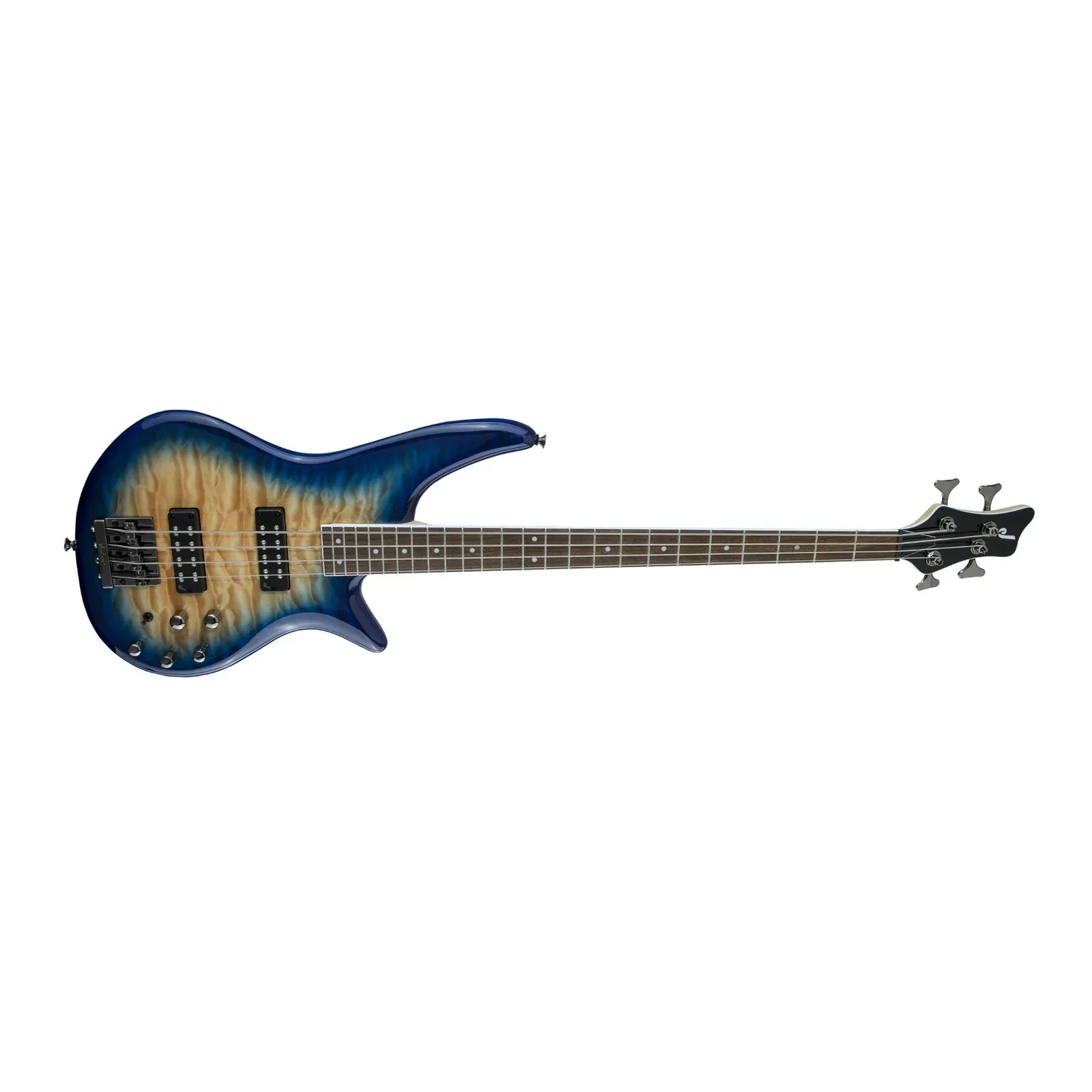 Jackson JS Series Spectra Bass JS3Q 4 String Electric Guitar (Amber Blue Burst)