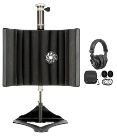 Se Electronics guitaRF Reflexion Filter Isolation Shield Mic Stand+Headphones