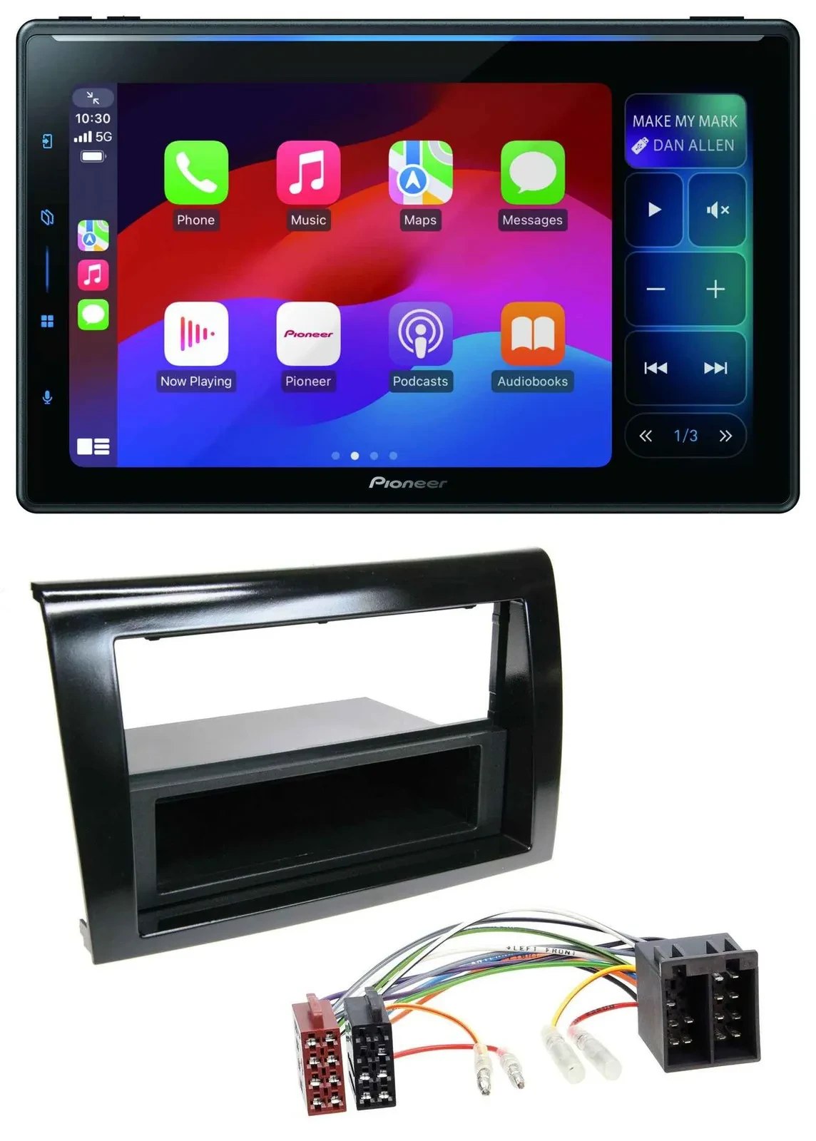 Pioneer Bluetooth DAB MP3 USB Autoradio für Fiat Bravo (ab 2007)
