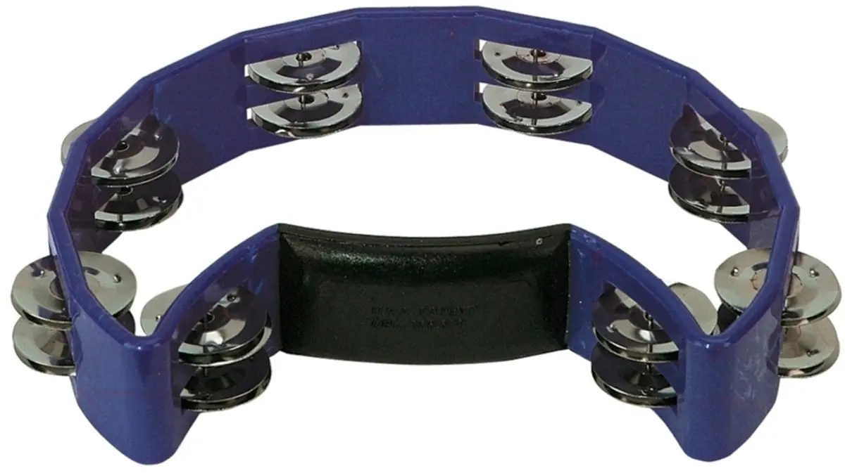 Тамбурин GEWA Jingle wreath Half moon синий