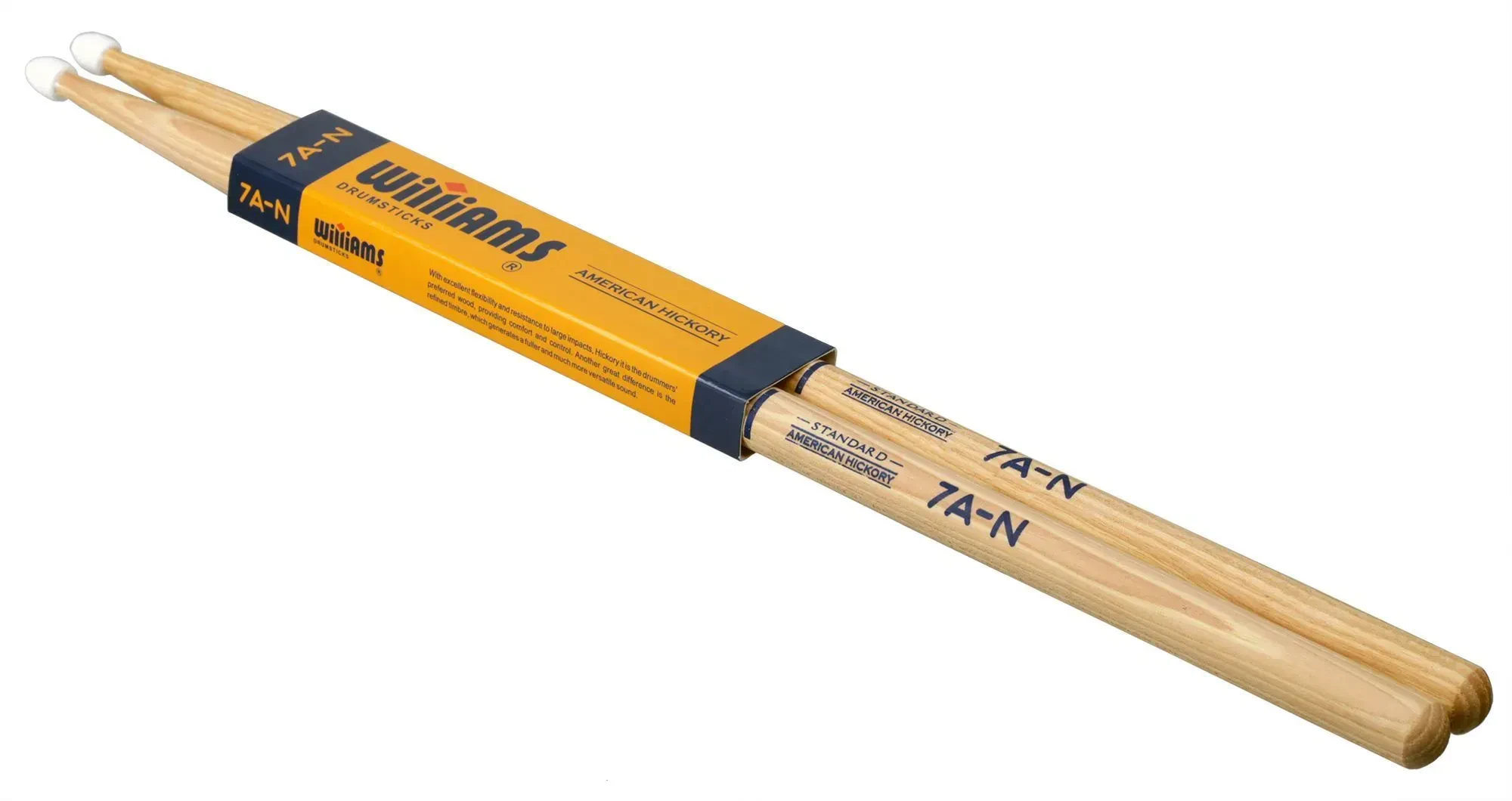 Барабанные палочки Williams DS-WST-7AN Standard Series American Hickory