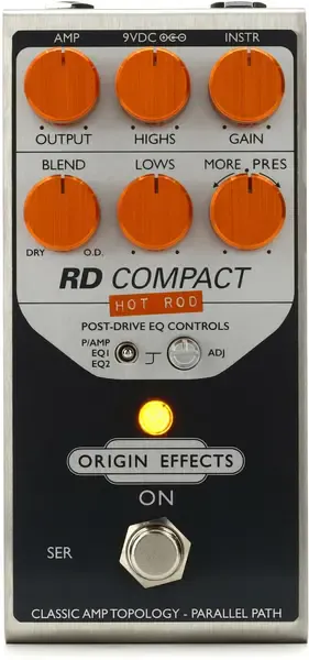 Педаль эффектов для электрогитары Origin Effects RevivalDRIVE Compact Hot Rod Overdrive Pedal