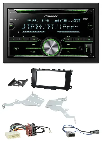 Pioneer Bluetooth MP3 DAB 2DIN USB CD Autoradio für Nissan Altima 2013-2018