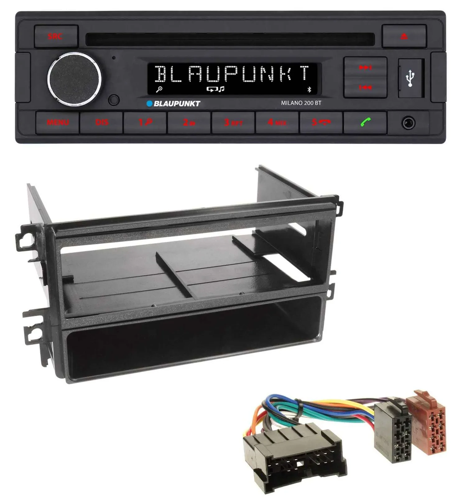 Blaupunkt MP3 USB CD Bluetooth AUX Autoradio für Hyundai Santa Fe Sonata bis 05