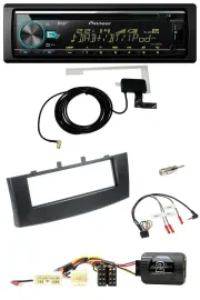 Автомагнитола для Mitsubishi Colt 2008–2012 Pioneer CD/USB/DAB, MP3, поддержка управления на руле