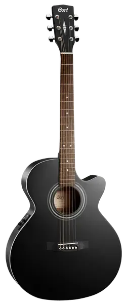 Электроакустическая гитара Cort SFX-ME Black Satin
