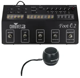 DMX-пульт Chauvet DJ Foot C-2 с Bluetooth-колонкой