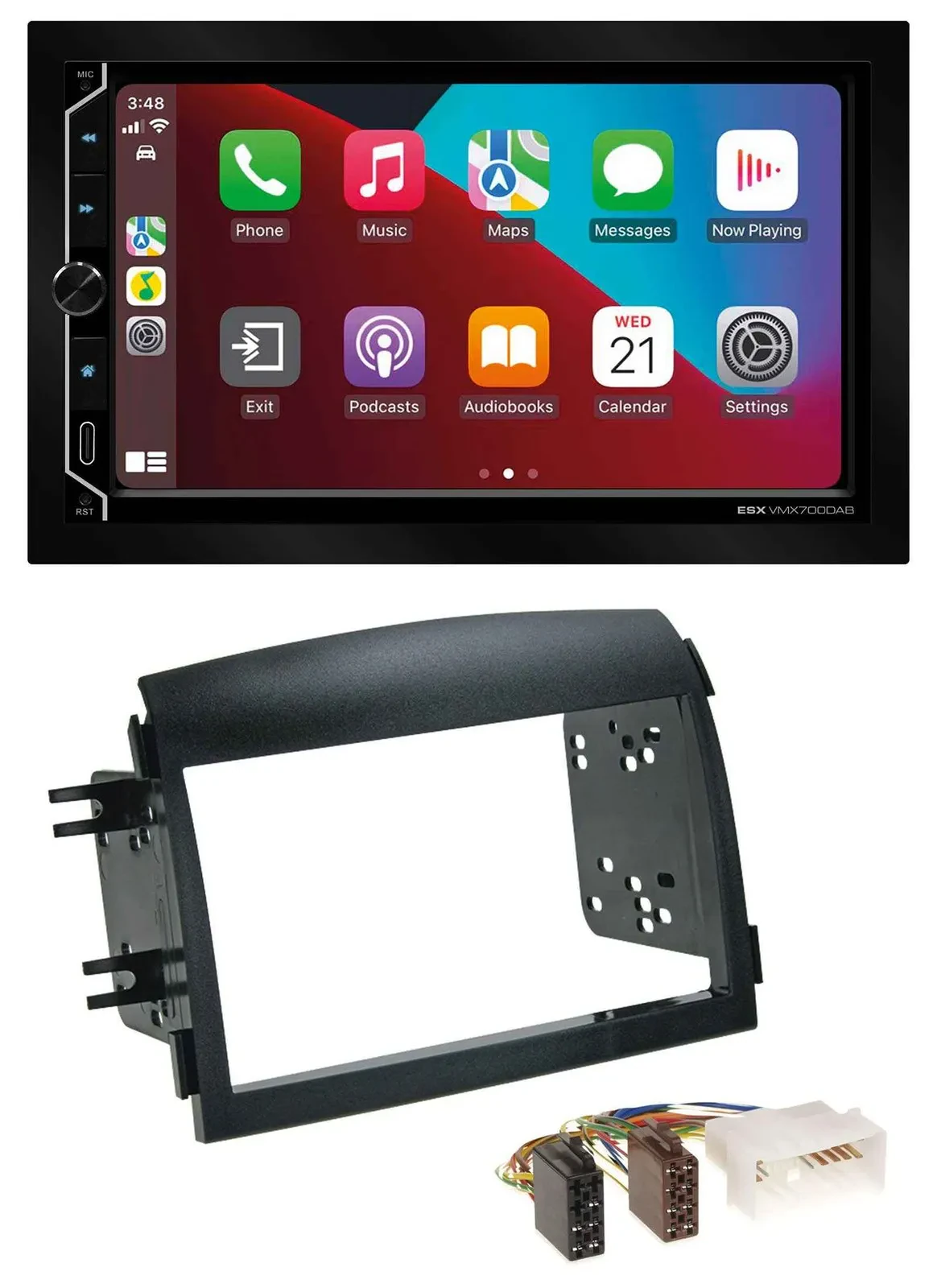 ESX 2DIN DAB USB MP3 Bluetooth Autoradio für Hyundai Sonata NF 2005-2008