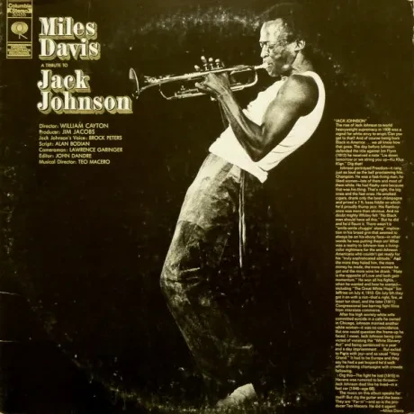 MILES  DAVIS - A Tribute To Jack Johnson (LP , Used)
