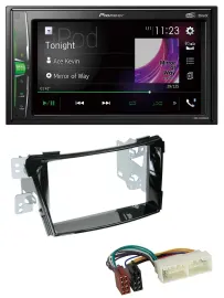 Pioneer 2DIN MP3 DAB USB Bluetooth Autoradio für Hyundai i40 ab 2016 Typ VF Klav