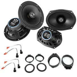 Комплект автомобильной акустики для Chevrolet Silverado 1500 (2014–2018) NVX E-Series (набор)