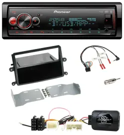 Pioneer Bluetooth USB Lenkrad DAB Autoradio für Mitsubishi L200 2006-2015