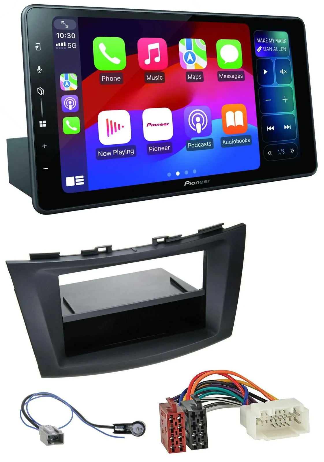 Pioneer Bluetooth DAB MP3 USB Autoradio für Suzuki Swift (FZ/NZ, ab 2010)