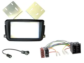 Einbauset Doppel DIN Autoradio für Smart ForTwo 2010-2015 ISO